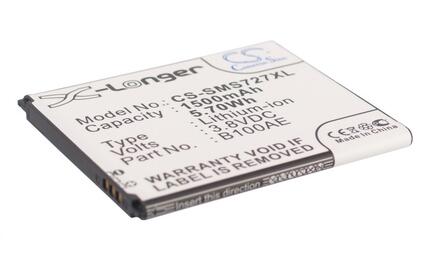 Аккумуляторная батарея для смартфона Samsung CS-SMS727XL Galaxy Ace 3 GT-S7270 3.8V White 1500mA 5.7Wh