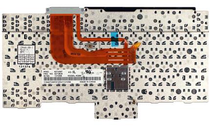 Клавиатура для ноутбука Lenovo ThinkPad (X300, X301) с указателем (Point Stick) Black, RU - фото 3