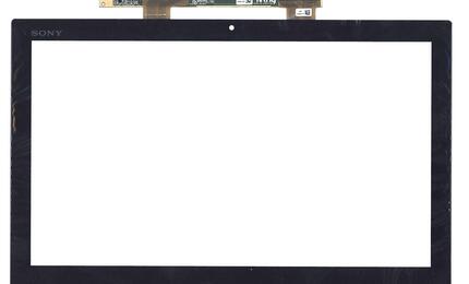 Тачскрин (Сенсорное стекло) для ноутбука Sony Vaio Duo 13 SVD1321 черный