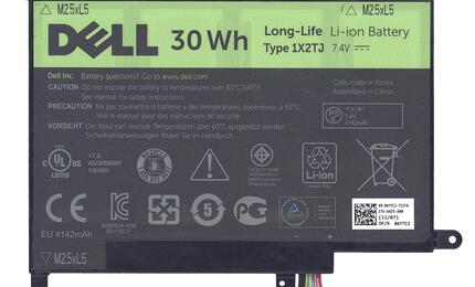 Аккумуляторная батарея для планшета Dell 1X2TJ ST-LST01 7.4V Black 4142mAhr Orig