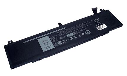Аккумуляторная батарея для ноутбука Dell TDW5P Alienware 13 R3 15.2V Black 4820mAh Аккумуляторная батарея для ноутбука Dell TDW5P Alienware 13 R3 15.2V Black 4820mAh