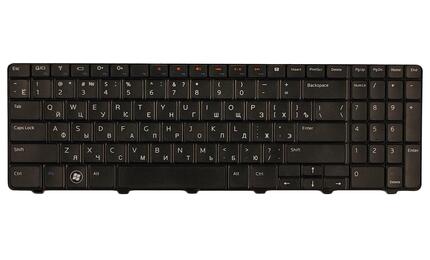 Клавиатура для ноутбука Dell Inspiron (M5010, N5010) Black, RU/ЕN - фото 2