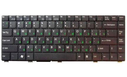 Клавиатура для ноутбука Sony Vaio (VGN-SZ) Black, RU - фото 2