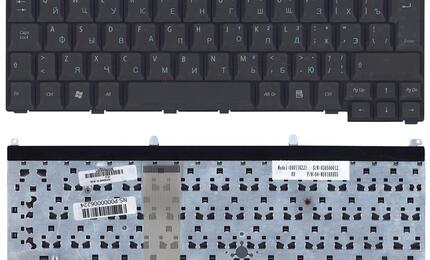 Клавиатура для ноутбука Asus (S1300N) Black, RU (вертикальный энтер)