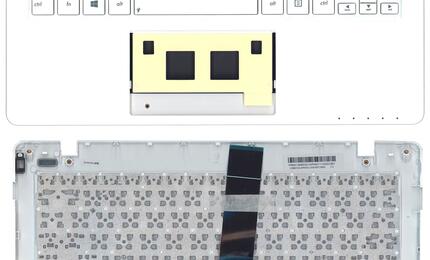 Клавиатура для ноутбука Asus (X200) White, (White TopCase), RU