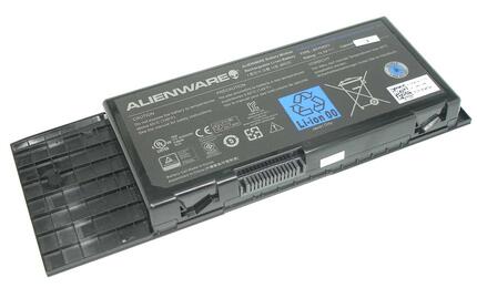 Аккумуляторная батарея для ноутбука Dell BTYVOY1 Alienware M17x R3 11.1V Black 8100mAh Orig