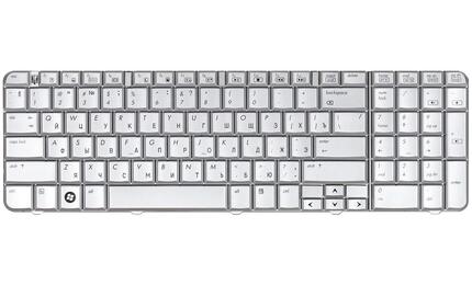 Клавиатура для ноутбука HP Pavilion (G70) Silver, RU - фото 2