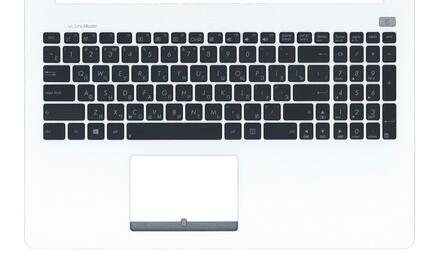 Клавиатура для ноутбука Asus (X502) Black, (White TopCase), RU - фото 2