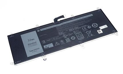 Аккумуляторная батарея для ноутбука Dell GFKG3 Venue 10 Pro 5056 7.4V Black 4220mAh 8pin OEM Аккумуляторная батарея для ноутбука Dell GFKG3 Venue 10 Pro 5056 7.4V Black 4220mAh 8pin OEM
