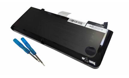 Аккумуляторная батарея для ноутбука Apple A1322 MacBook Pro 13" MC374 (2010) 10.95V Black 5800mAh OEM Аккумуляторная батарея для ноутбука Apple A1322 MacBook Pro 13" MC374 (2010) 10.95V Black 5800mAh OEM - фото 2