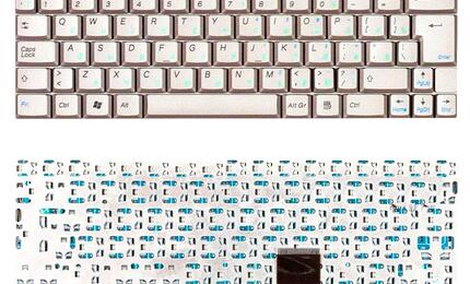 Клавиатура для ноутбука Asus (U1, U1E, U1F, U2, U2E) Silver, RU