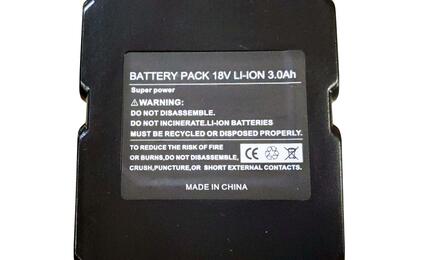 Аккумулятор для шуруповерта Hitachi EB 1826HL CJ18DL 3.0Ah 18V черный Ni-Cd - фото 2