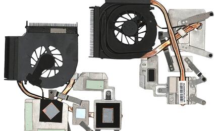Система охлаждения для ноутбука HP 3-pin HP Compaq Evo N610C, N620C