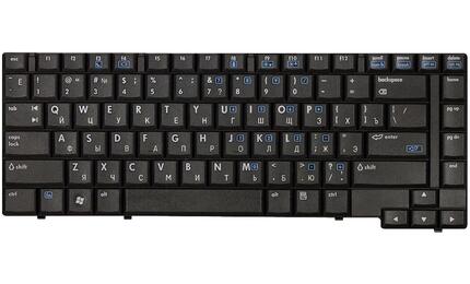 Клавиатура для ноутбука HP Compaq 6710B, 6710S, 6715B, 6715S Black Original RU - фото 2
