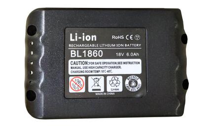 Аккумулятор для шуруповерта Makita BL1830 BCF050Z 6.0Ah 18V черный Li-Ion Аккумулятор для шуруповерта Makita BL1830 BCF050Z 6.0Ah 18V черный Li-Ion - фото 2