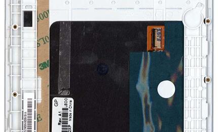 Матрица с тачскрином (модуль) для Lenovo IdeaTab A3000 белый - фото 2