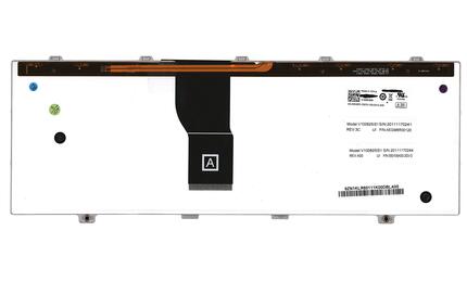 Клавиатура для ноутбука Dell Studio 1450, XPS L401, L501 с подсветкой (Light), Black, RU - фото 3