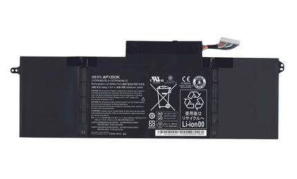 Аккумуляторная батарея для ноутбука Acer Acer AP13D3K Aspire S3-392G 7.5V Black 6060mAh Orig Аккумуляторная батарея для ноутбука Acer Acer AP13D3K Aspire S3-392G 7.5V Black 6060mAh Orig