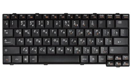 Клавиатура для ноутбука Lenovo IdeaPad (S12) Black, RU - фото 2