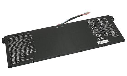 Аккумуляторная батарея для ноутбука Acer AC14B7K Aspire Swift 3 SF3 15.28V Black 3320mAh OEM