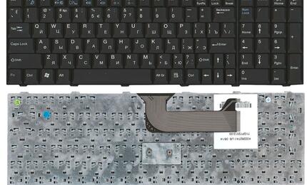Клавиатура для ноутбука Fujitsu-Siemens Amilo (Xi1546) Black, RU