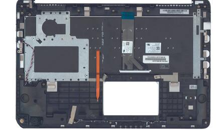 Клавиатура для ноутбука Asus (K501L) Black, с подсветкой (Light), (Silver TopCase), RU - фото 3