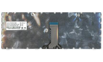 Клавиатура для ноутбука Lenovo IdeaPad (B470, G470, G470AH, G470GH, G475, V470, V470c, Z470, Z475), Black, (Black Frame), RU - фото 3