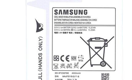 Аккумуляторная батарея для планшета Samsung EB-BT230FBU Galaxy Tab 4 7.0 SM-T230 3.8V White 4000mAh Orig