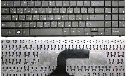 Клавиатура для ноутбука Packard Bell EasyNote (ST85, ST86, MT85, TN65) Black, RU