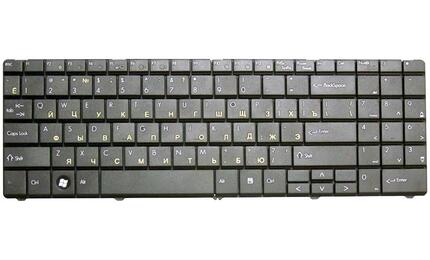 Клавиатура для ноутбука Packard Bell EasyNote (ST85, ST86, MT85, TN65) Black, RU - фото 2