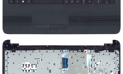Клавиатура для ноутбука HP Pavilion 250 G4, Black, (Black TopCase), RU