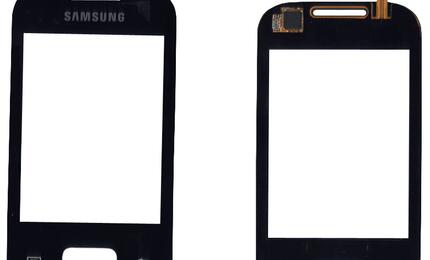Тачскрин (Сенсорное стекло) для смартфона Samsung Galaxy Pocket GT-S5300 черный