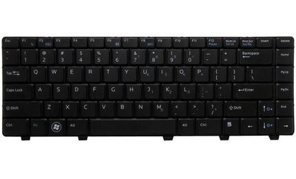 Клавиатура для ноутбука Dell Vostro (3300, 3400, 3500) Black, RU - фото 2