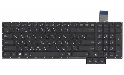 Клавиатура для ноутбука Asus (G750), Black, (No Frame) RU - фото 2