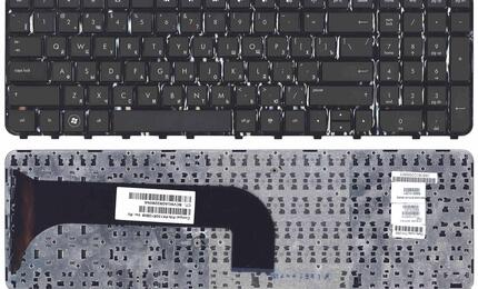 Клавиатура для ноутбука HP Pavilion (M6-1000), Black (Black Frame) RU