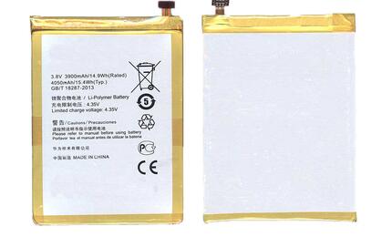 Аккумуляторная батарея для смартфона Huawei HB496791EBC Ascend Mate 3.8V White 4050mAh 15.4Wh