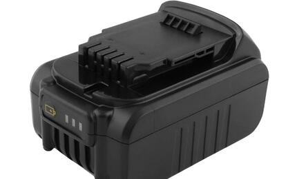 Аккумулятор для шуруповерта DeWalt DCB180 DCD740 4.0Ah 18V черный Li-Ion