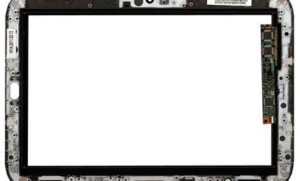 Тачскрин (Сенсорное стекло) для планшета Lenovo IdeaPad K1 черный с рамкой