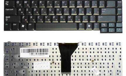 Клавиатура для ноутбука Samsung (P28, P29) Black RU