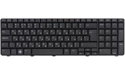 Клавиатура для ноутбука Dell Inspiron (N7010) Black, RU (вертикальный энтер) - фото 2