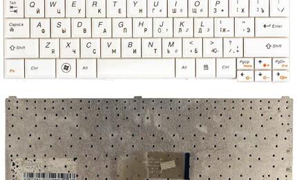 Клавиатура для ноутбука Lenovo IdeaPad (S10-3T) White, RU