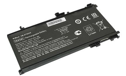 Аккумуляторная батарея для ноутбука HP TE03 Omen 15-AX 11.55V Black 3500mAh OEM Аккумуляторная батарея для ноутбука HP TE03 Omen 15-AX 11.55V Black 3500mAh OEM
