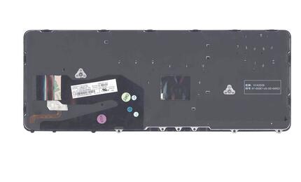 Клавиатура для ноутбука HP EliteBook (840) с подсветкой (Light) Black, с указателем (Point Stick), (Black Frame) RU - фото 3