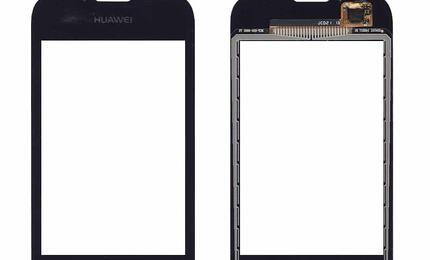 Тачскрин (Сенсорное стекло) для смартфона Huawei Ascend Y210 черный