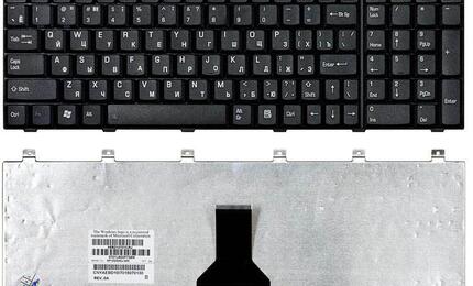Клавиатура для ноутбука Toshiba Satellite (M60, M65, P100, P105) Black, RU