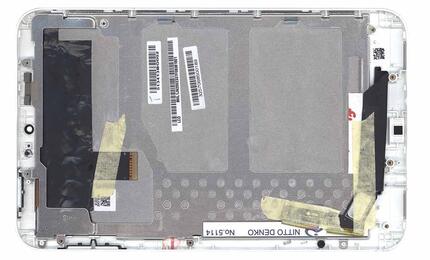 Матрица с тачскрином (модуль) для Acer Iconia W3-810 белый, с рамкой - фото 2