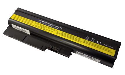 Аккумуляторная батарея для ноутбука Lenovo 92P1104 ThinkPad T60 10.8V Black 5200mAh OEM Аккумуляторная батарея для ноутбука Lenovo 92P1104 ThinkPad T60 10.8V Black 5200mAh OEM - фото 2