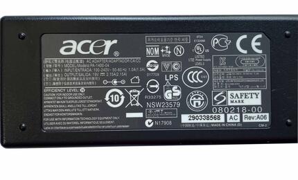 Блок питания для ноутбука Acer 40W 19V 2.15A 5.5x1.7mm AR411905517QC Wall OEM - фото 3