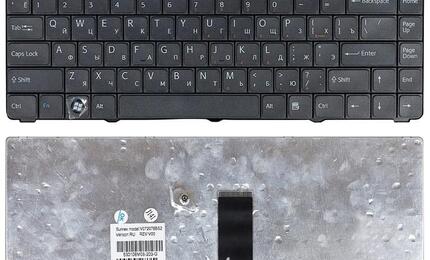 Клавиатура для ноутбука Sony Vaio (VGN-NR, VGN-NS) Black, RU