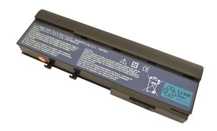 Усиленная аккумуляторная батарея для ноутбука Acer BTP-ANJ1 Aspire 3620 11.1V Black 6600mAh OEM Усиленная аккумуляторная батарея для ноутбука Acer BTP-ANJ1 Aspire 3620 11.1V Black 6600mAh OEM - фото 3